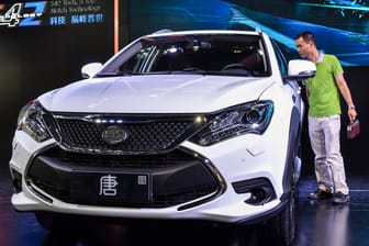 Ein SUV von BYD: Chinas E-Auto Exporte machen deutschen Herstellern zu schaffen.
