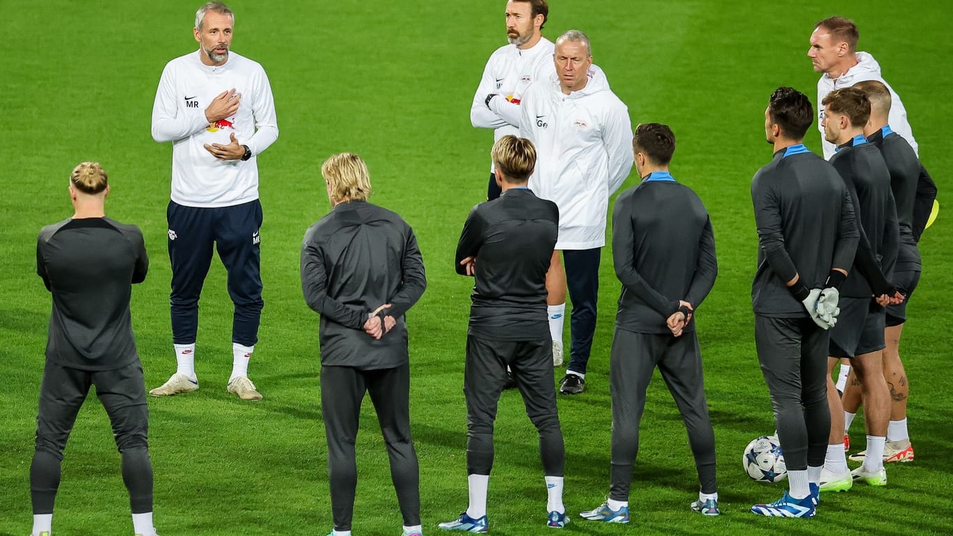 Trainingsaauftakt RB Leipzig