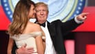 Donald Trump mit seiner Frau Melania: Sie wird wichtiger denn je.