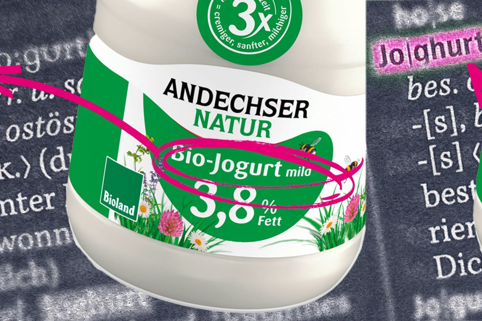 Jogurt: Amtlich ist der Begriff künftig tabu, im handel wird man ihn weiter lesen.