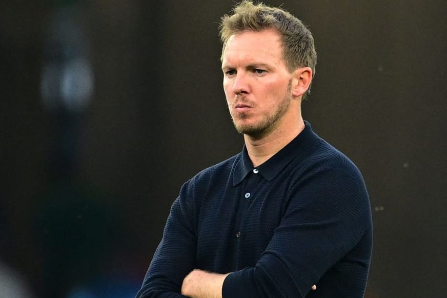 Julian Nagelsmann nach dem Spiel gegen Spanien.