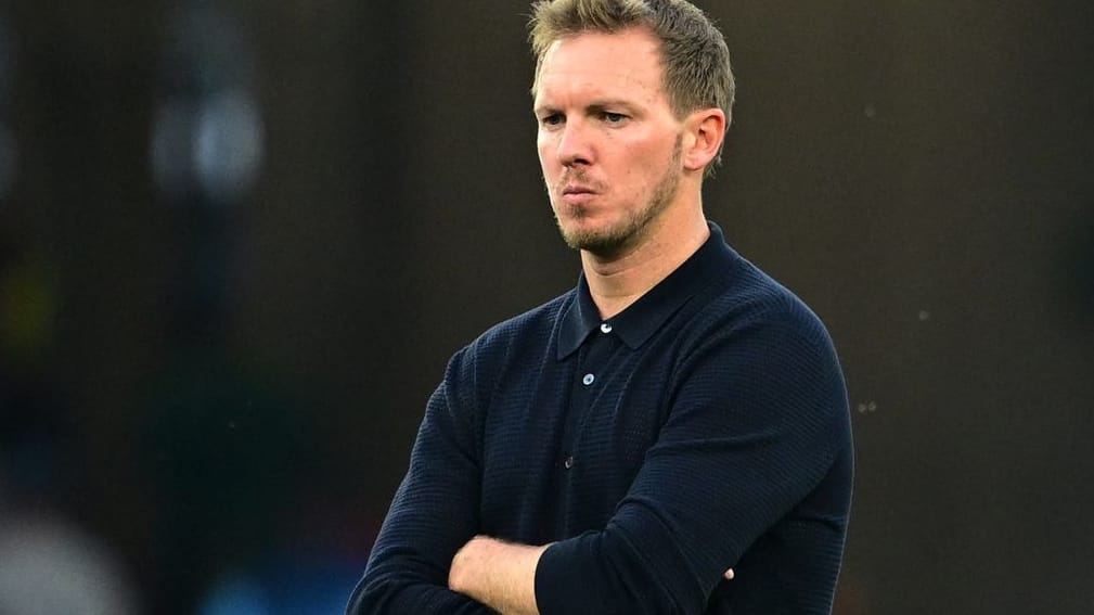 Julian Nagelsmann nach dem Spiel gegen Spanien.