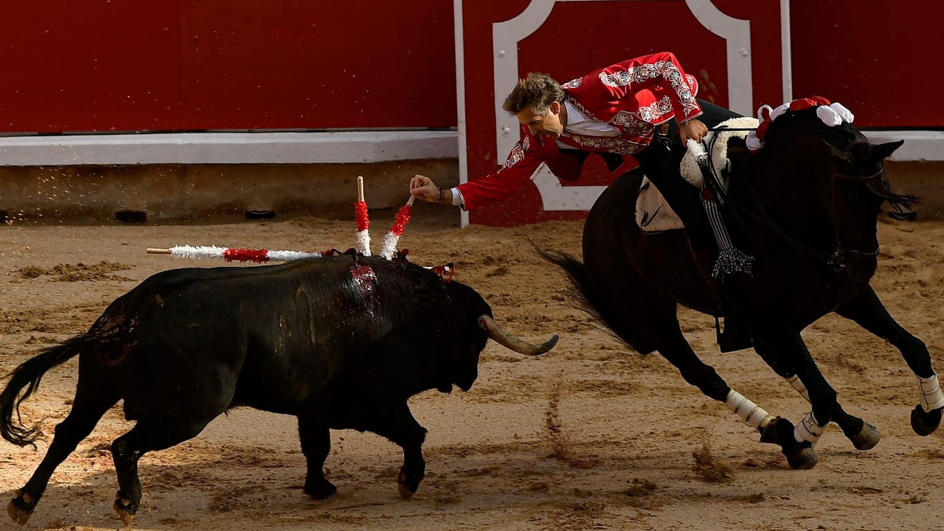 Sanfermín-Fest in Pamplona