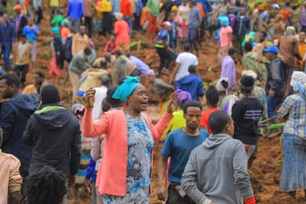 Erdrutsch in Äthiopien