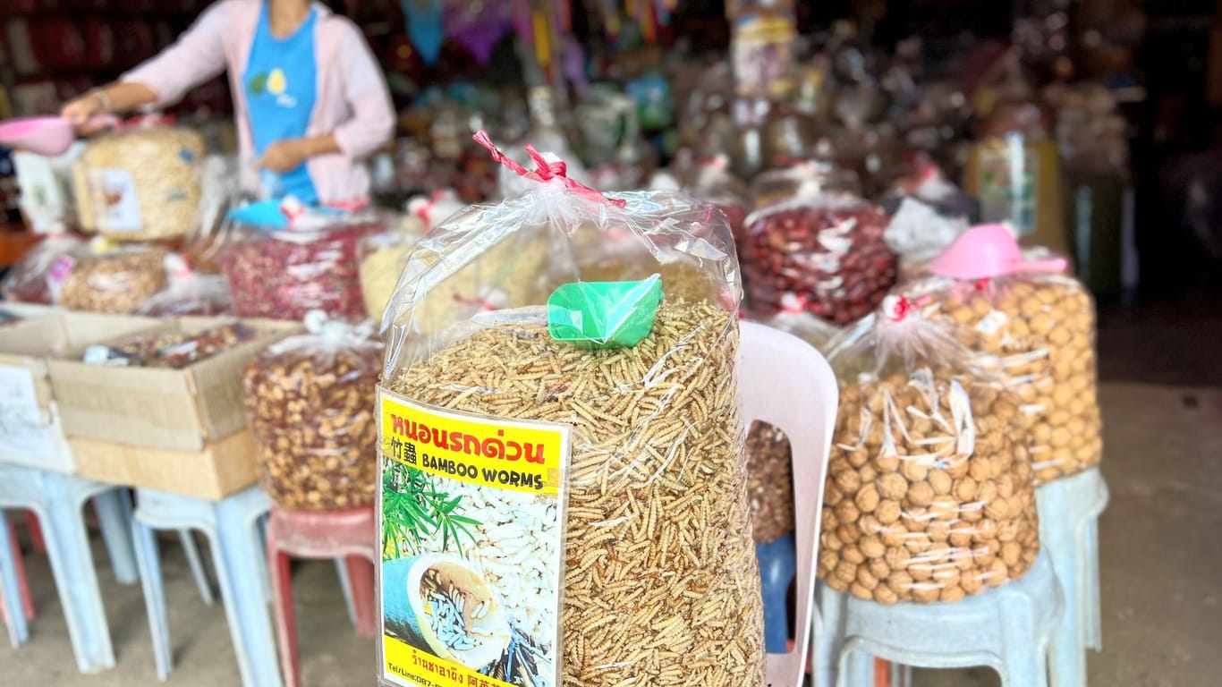 Insekten als Nahrungsmittel in Thailand