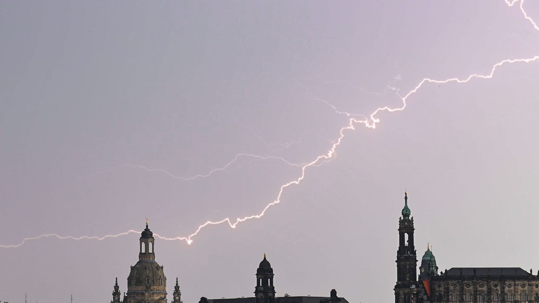 Gewitter in Dresden