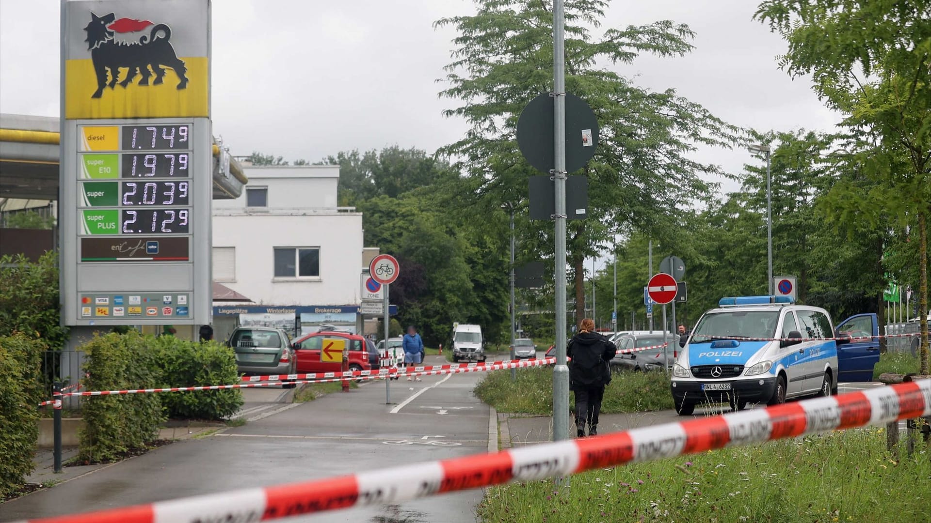 Schüsse an Konstanzer Tankstelle Schüsse an Konstanzer Tankstelle