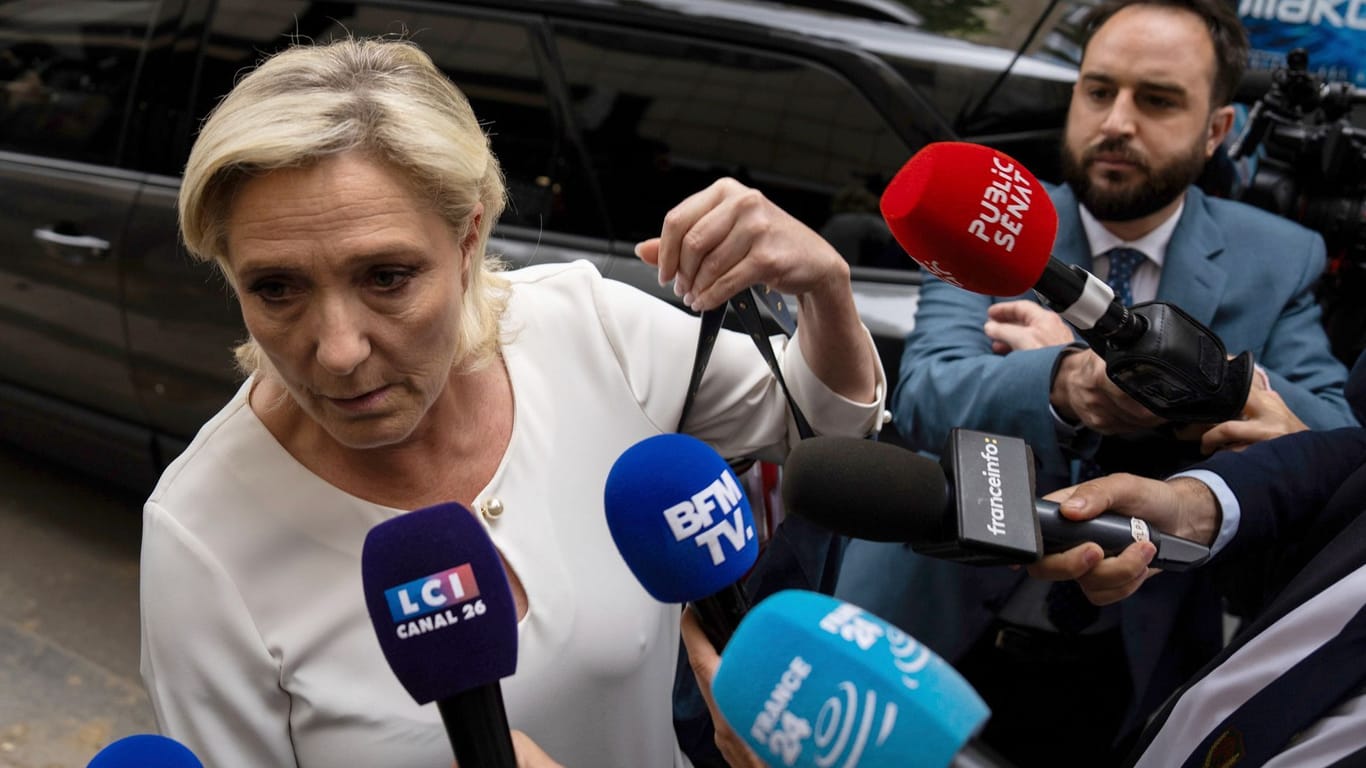 Marine Le Pens Rechtsnationale wollen die Regierung in Frankreich übernehmen.