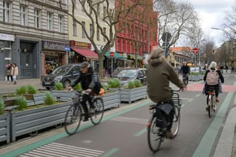 Bergmannstraße in Kreuzberg (Archivbild): Radfahrer müssen hier langsam fahren.