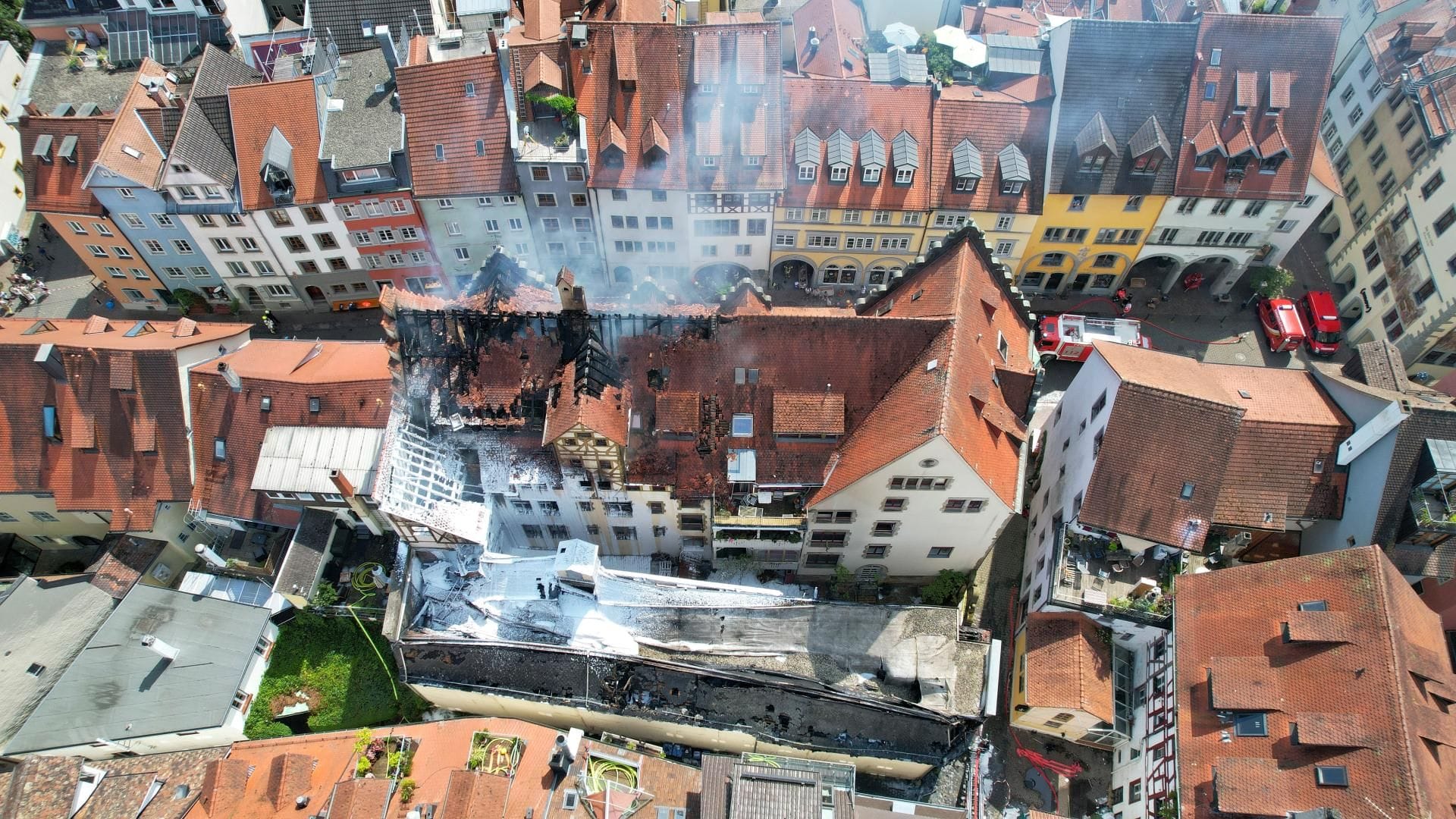 Die historische Altstadt von Konstanz: Aktuell werten die Ermittler Spuren aus.