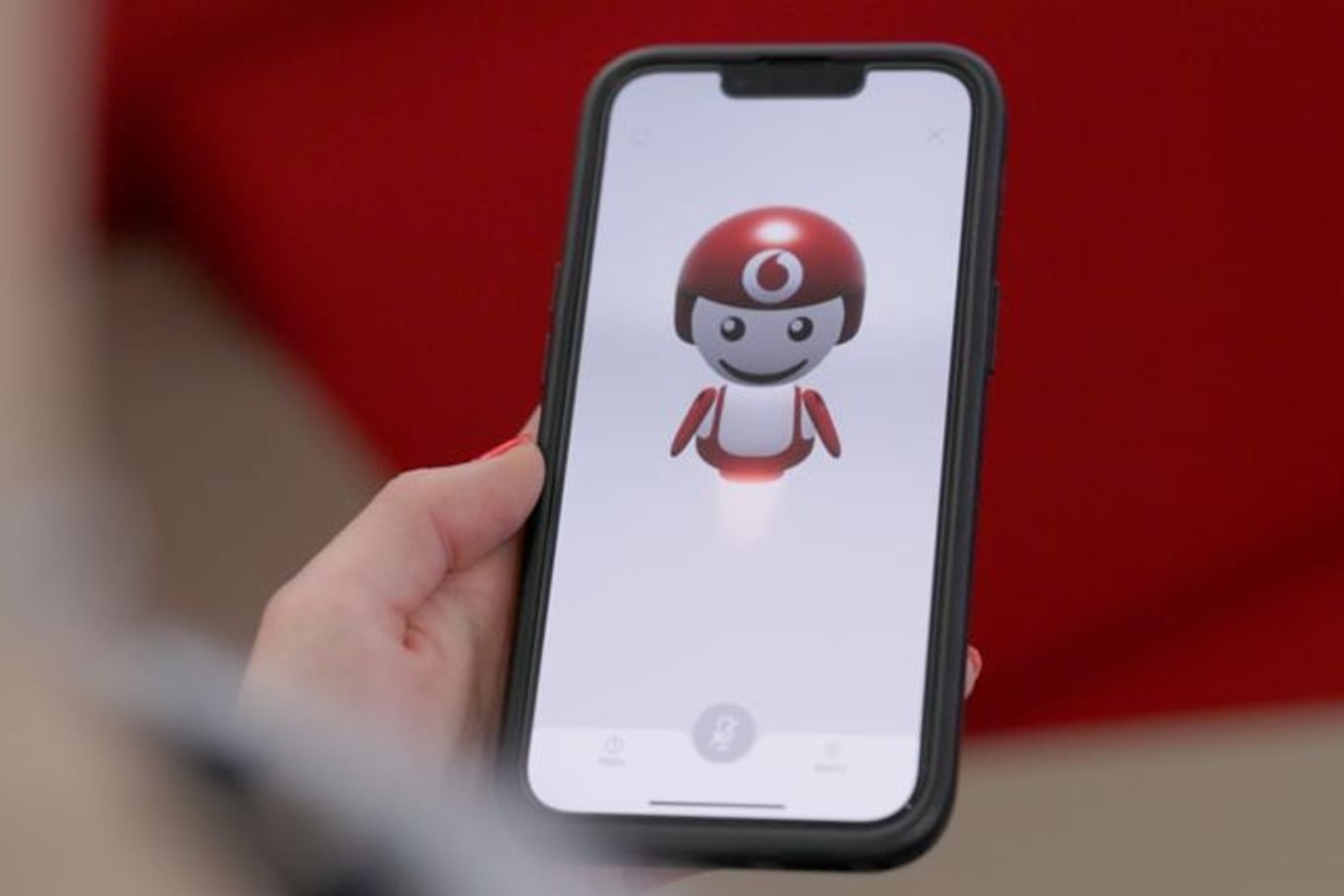 Kundenservice-Chatbot "TOBi": Vodafones digitaler Assistent wird zum sprechenden Avatar.