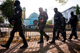 Razzien gegen Islamisten - Blaue Moschee Hamburg