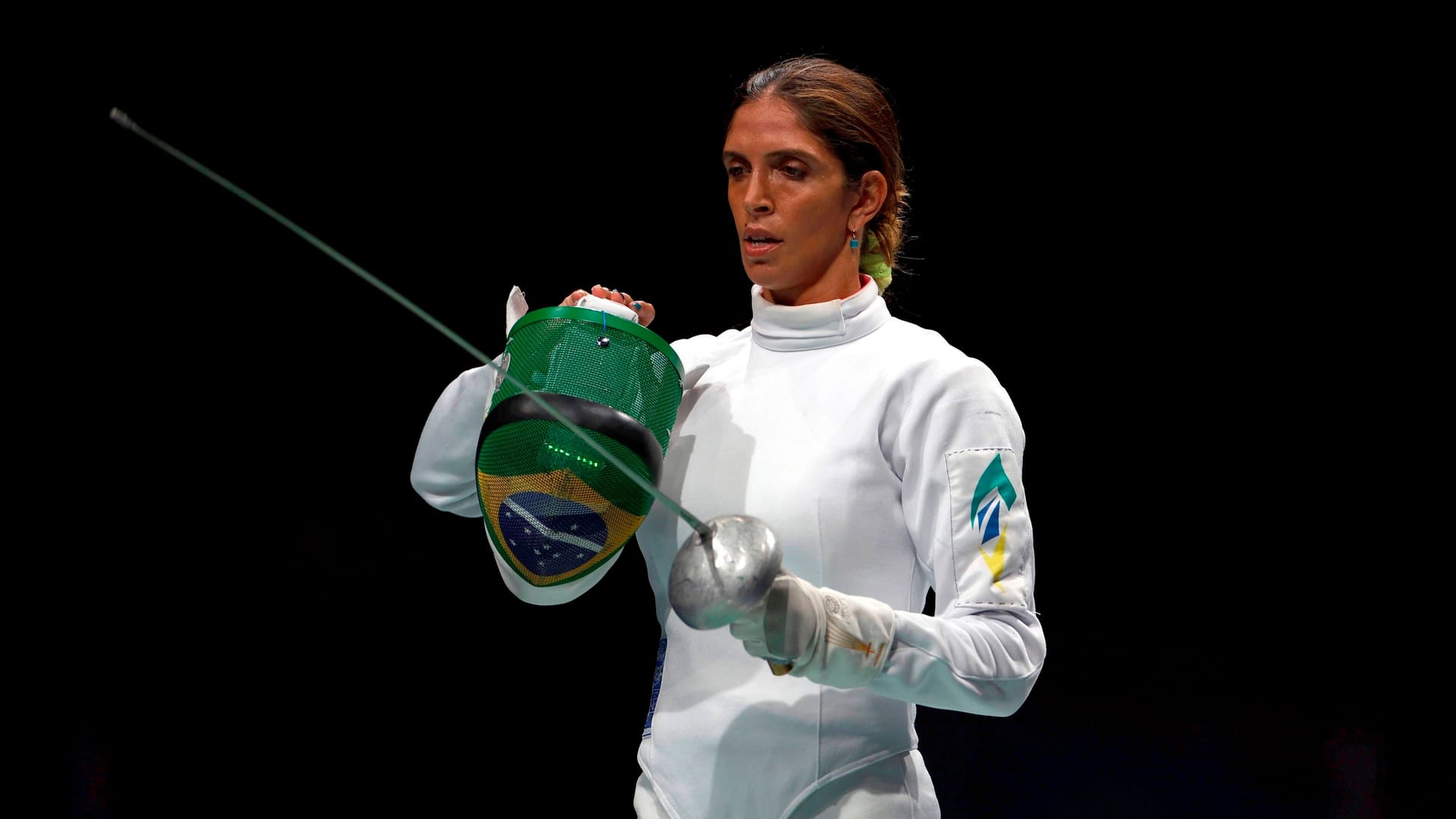 Sie startete im olympischen Degen-Wettbewerb der Damen: Nathalie Moellhausen (Archivbild).