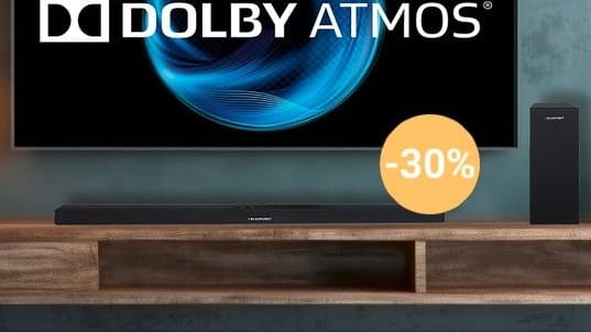 Technik-Angebot beim Discounter: Aldi hat eine Blaupunkt-Soundbar mit Subwoofer zum Bestpreis im Angebot.