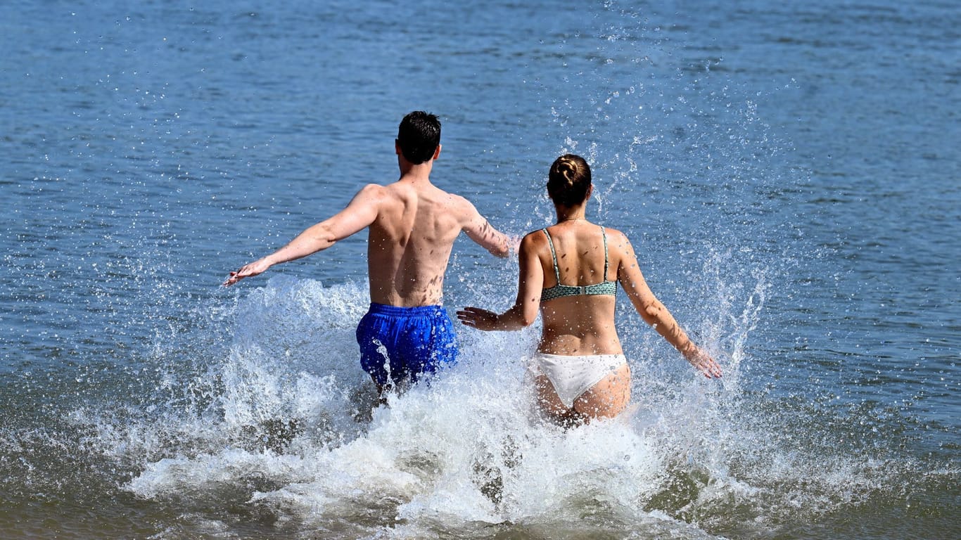 Sommerwetter in Nordrhein-Westfalen