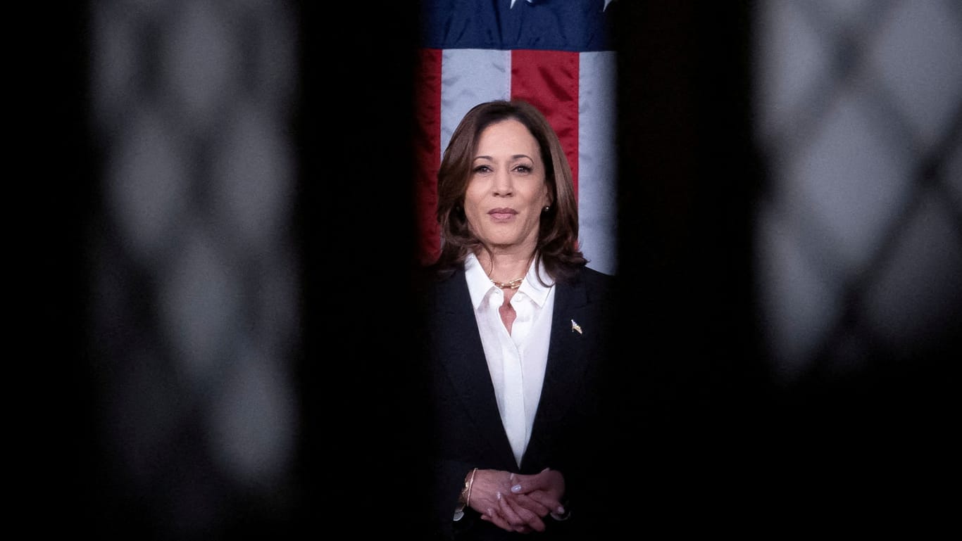 Plötzlich Präsidentin? Bevor es soweit ist, muss sich Kamala Harris vor der eigenen Partei beweisen.