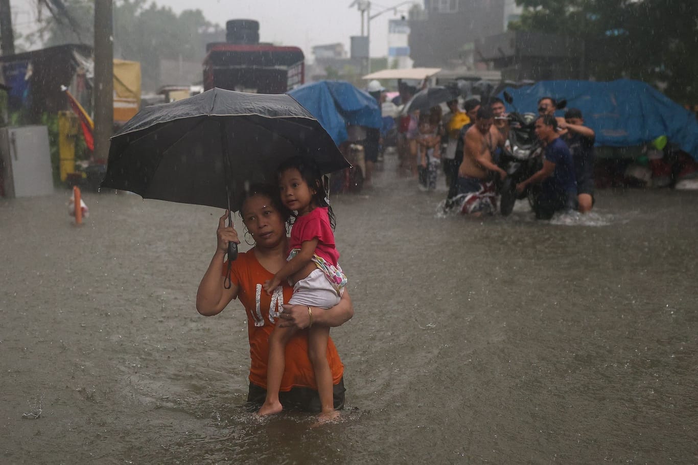 Taifun "Gaemi" auf den Philippinen