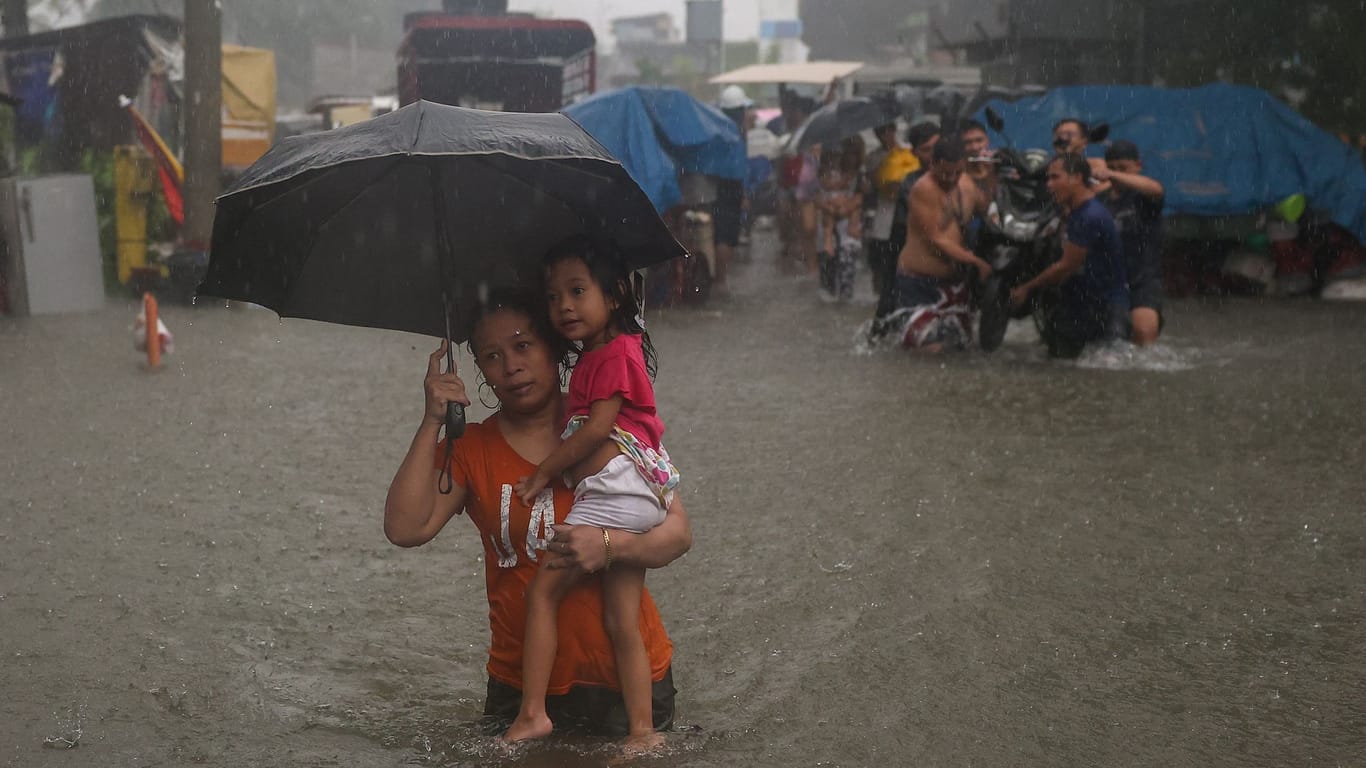 Taifun "Gaemi" auf den Philippinen