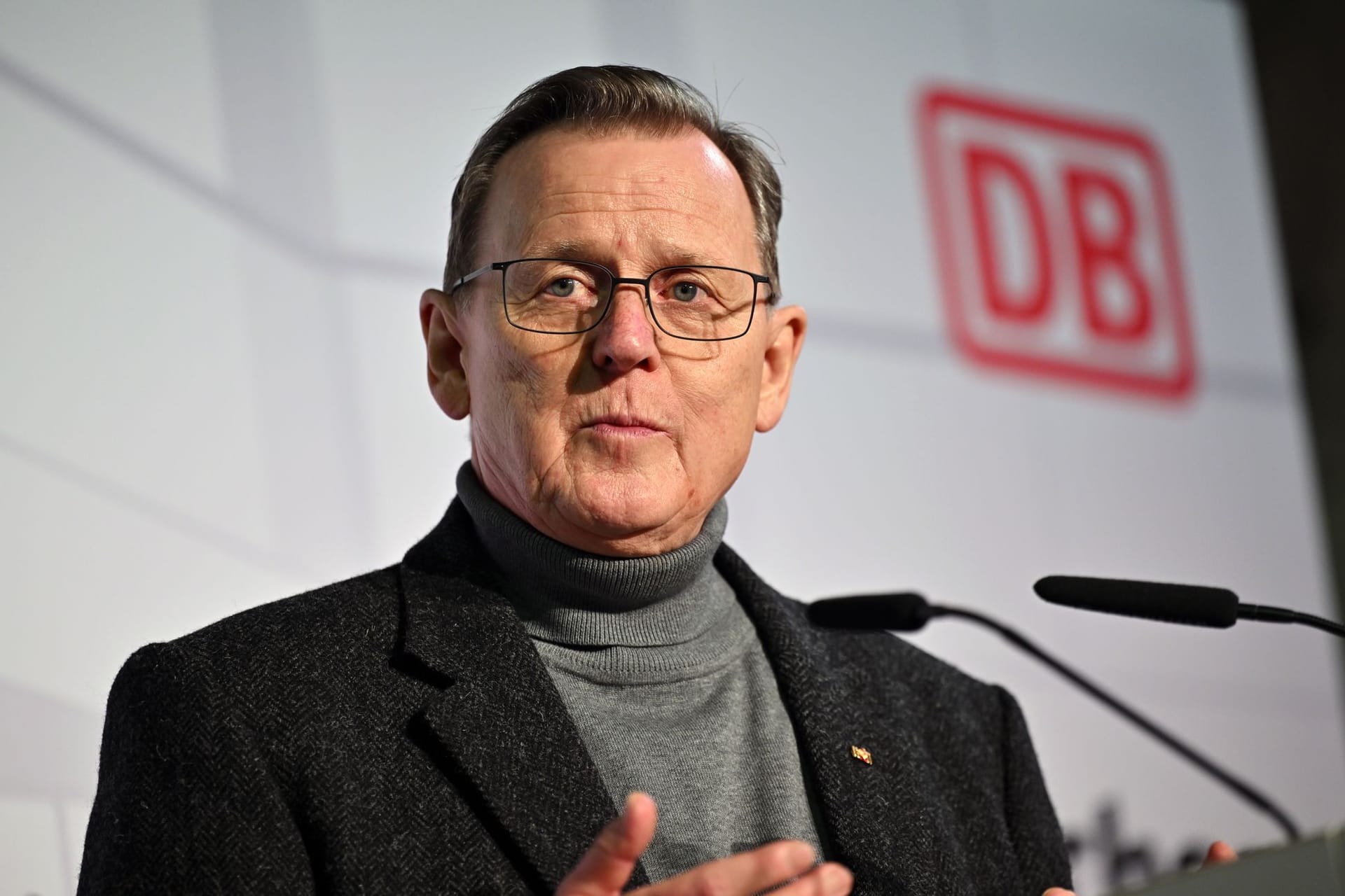 Ramelow hat die Deutsche Bahn heftig kritisiert.
