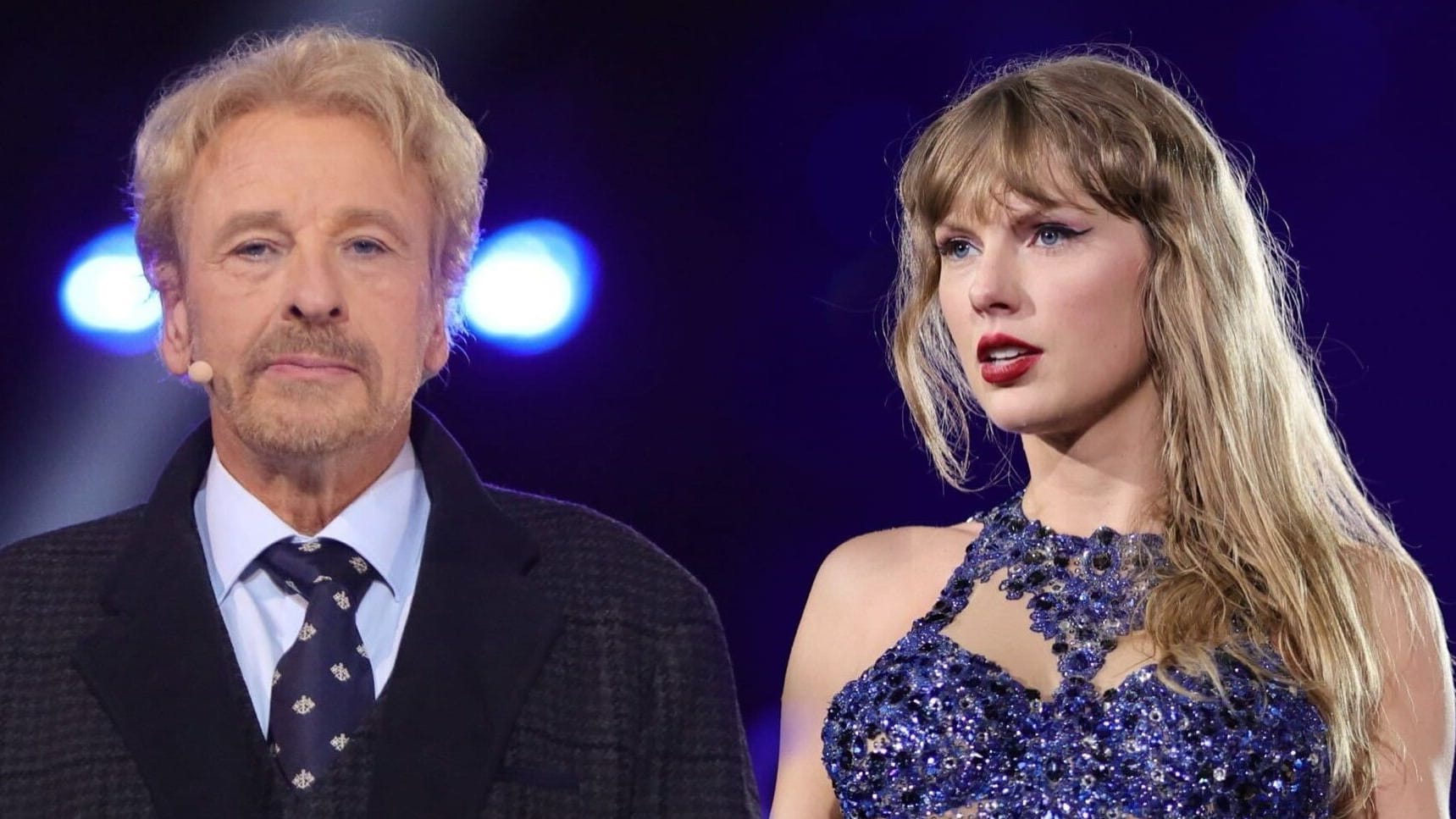 Thomas Gottschalk und Taylor Swift: Der Moderator ist mit dem ökologischen Fußabdruck der Sängerin nicht einverstanden.