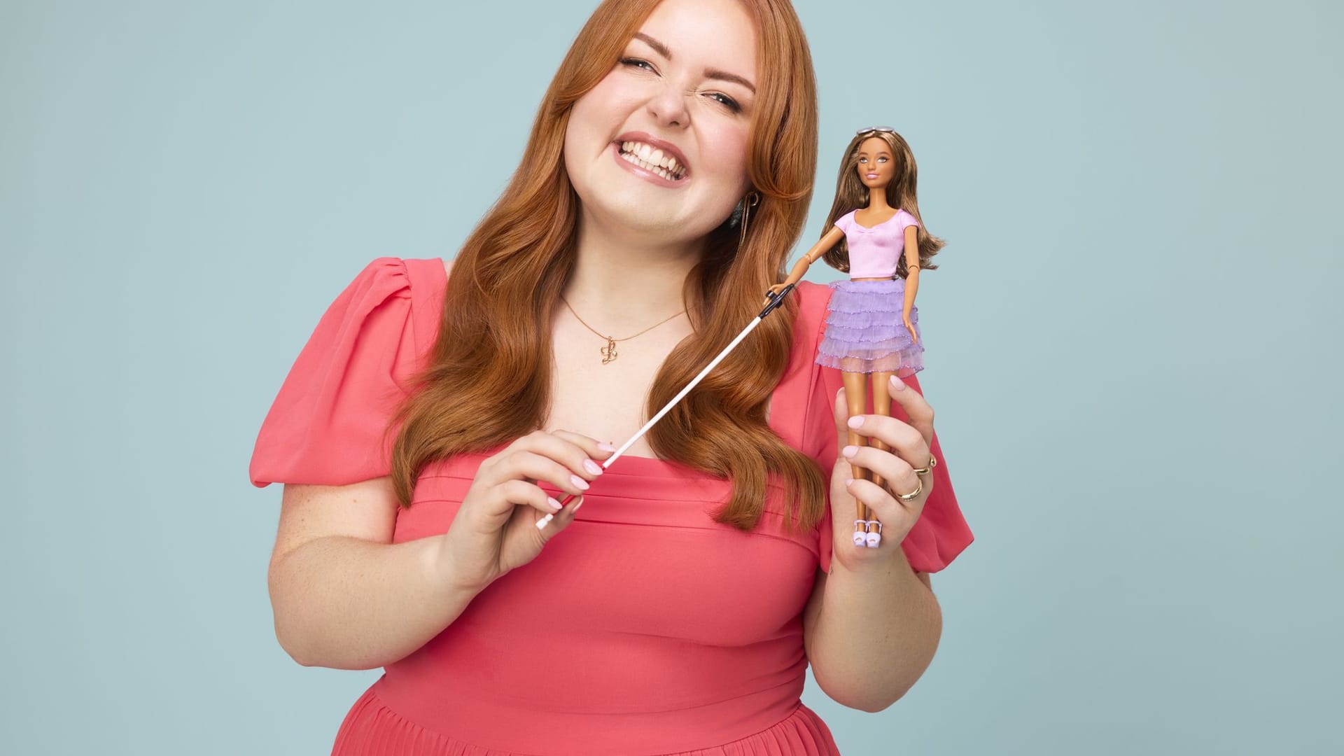 Erste blinde Barbie-Puppe Erste blinde Barbie-Puppe
