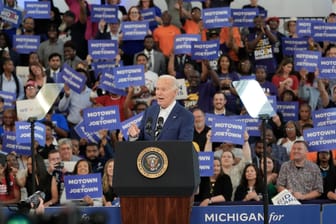 Wahlkampf in den USA - Biden in Detroit