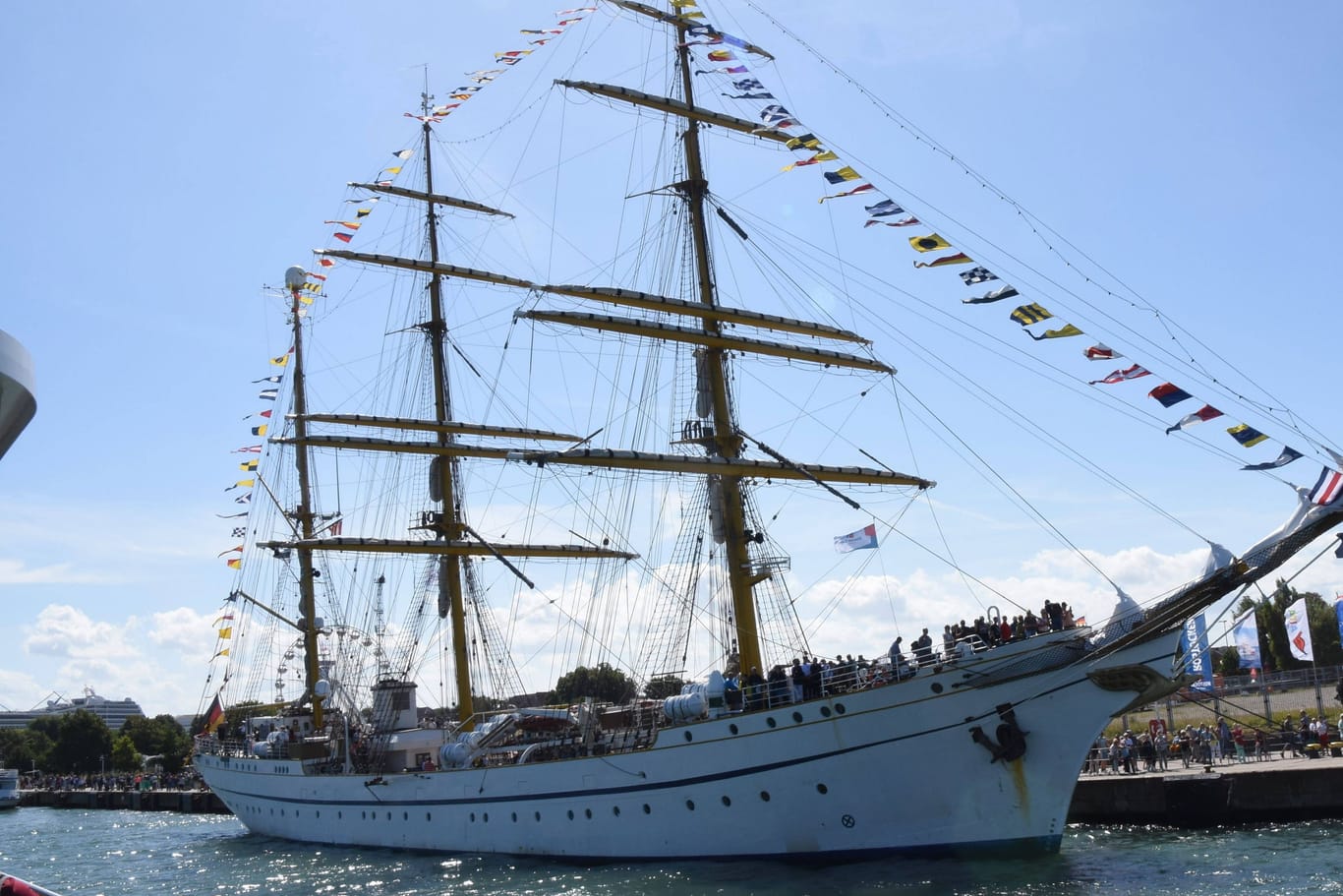 Schulschiff Gorch Fock: Nach sechs Jahren Restauration kommt sie nach Hamburg.