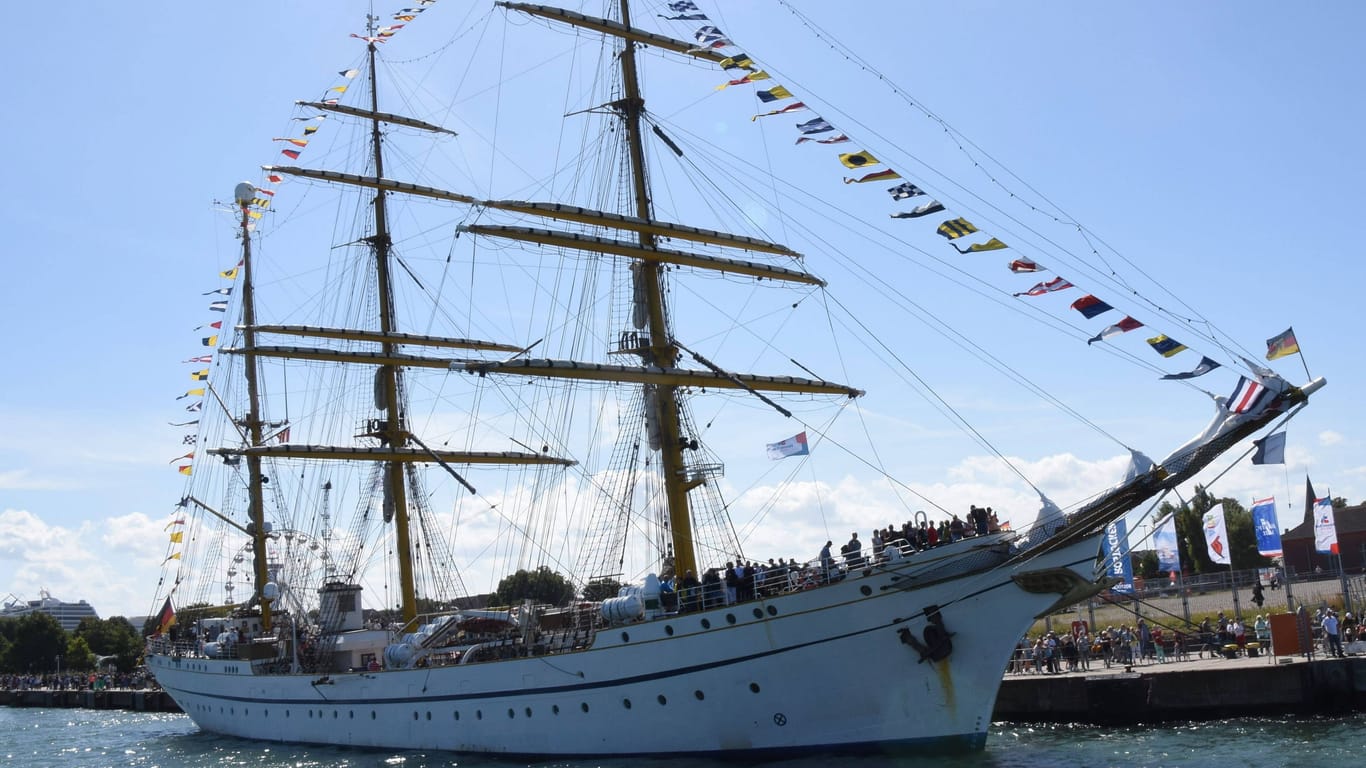 Schulschiff Gorch Fock: Nach sechs Jahren Restauration kommt sie nach Hamburg.