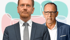 Michael Kretschmer (CDU) und Jörg Urban (AfD): Bereits am Wahlabend habe es ein Vorfühlen zu den Gesprächen gegeben.