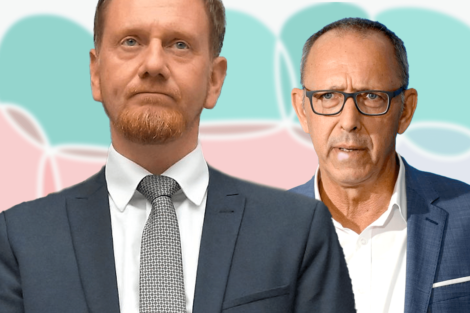 Michael Kretschmer (CDU) und Jörg Urban (AfD): Bereits am Wahlabend habe es ein Vorfühlen zu den Gesprächen gegeben.