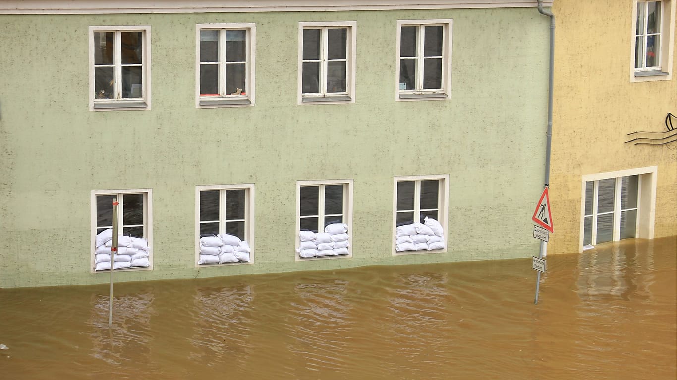 Hochwasser 2013 in Meissen (Sachsen)