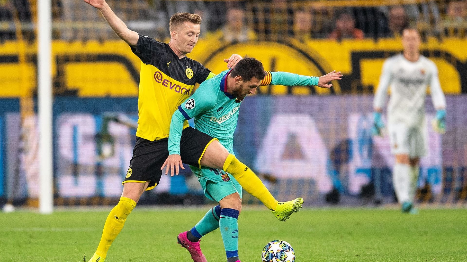 Marco Reus und Lionel Messi