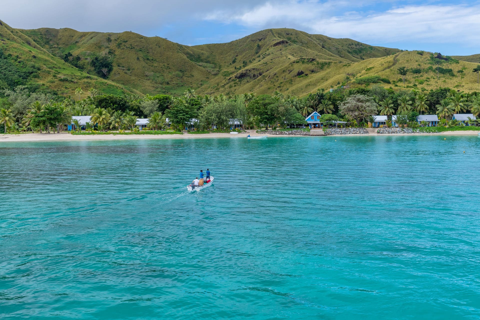 Fidschi im Südpazifik (Symbolbild): Hier hat die zentralpazifische Inselrepublik Kiribati Land gekauft.