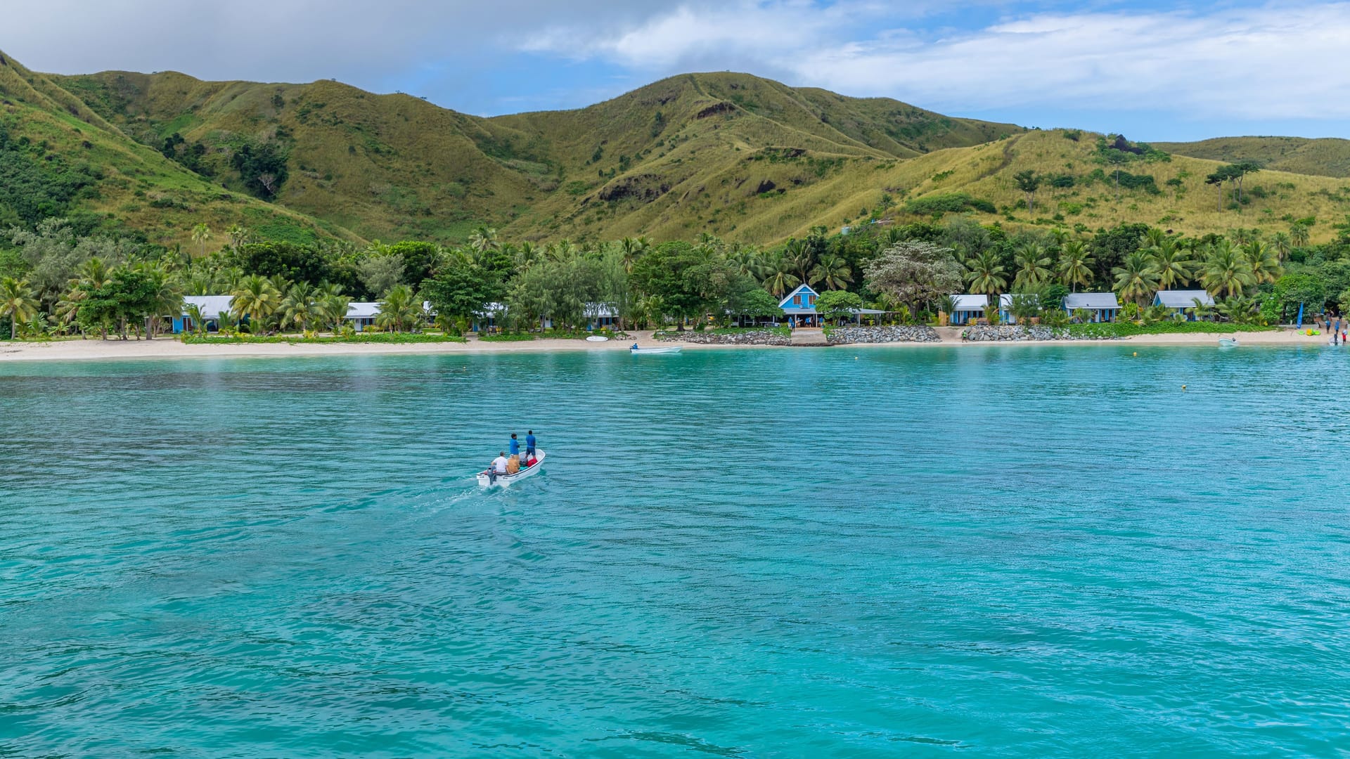 Fidschi im Südpazifik (Symbolbild): Hier hat die zentralpazifische Inselrepublik Kiribati Land gekauft.