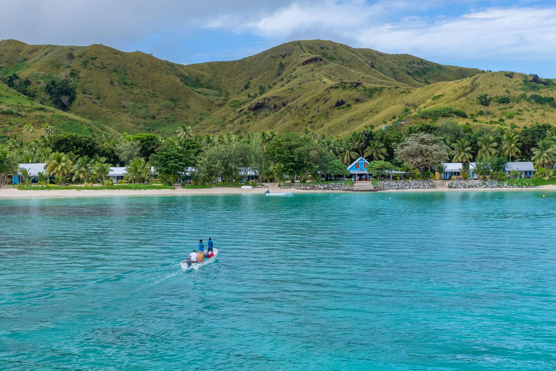 Fidschi im Südpazifik (Symbolbild): Hier hat die zentralpazifische Inselrepublik Kiribati Land gekauft.