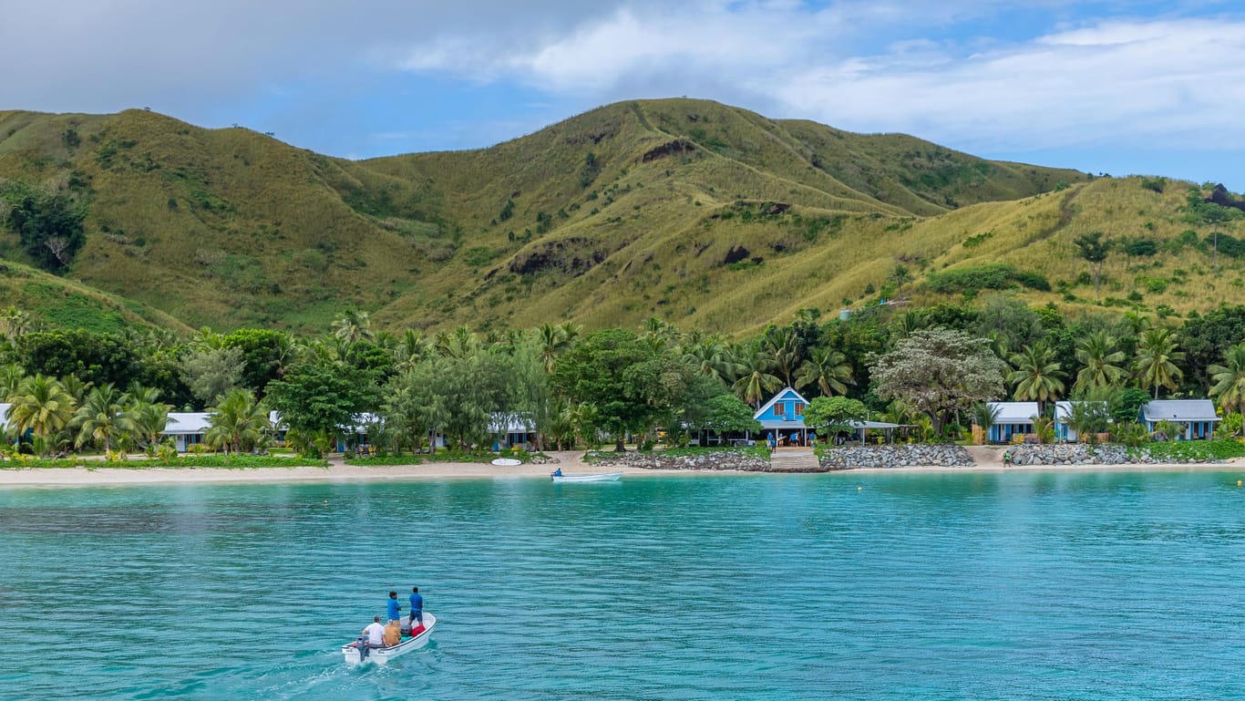 Fidschi im Südpazifik (Symbolbild): Hier hat die zentralpazifische Inselrepublik Kiribati Land gekauft.