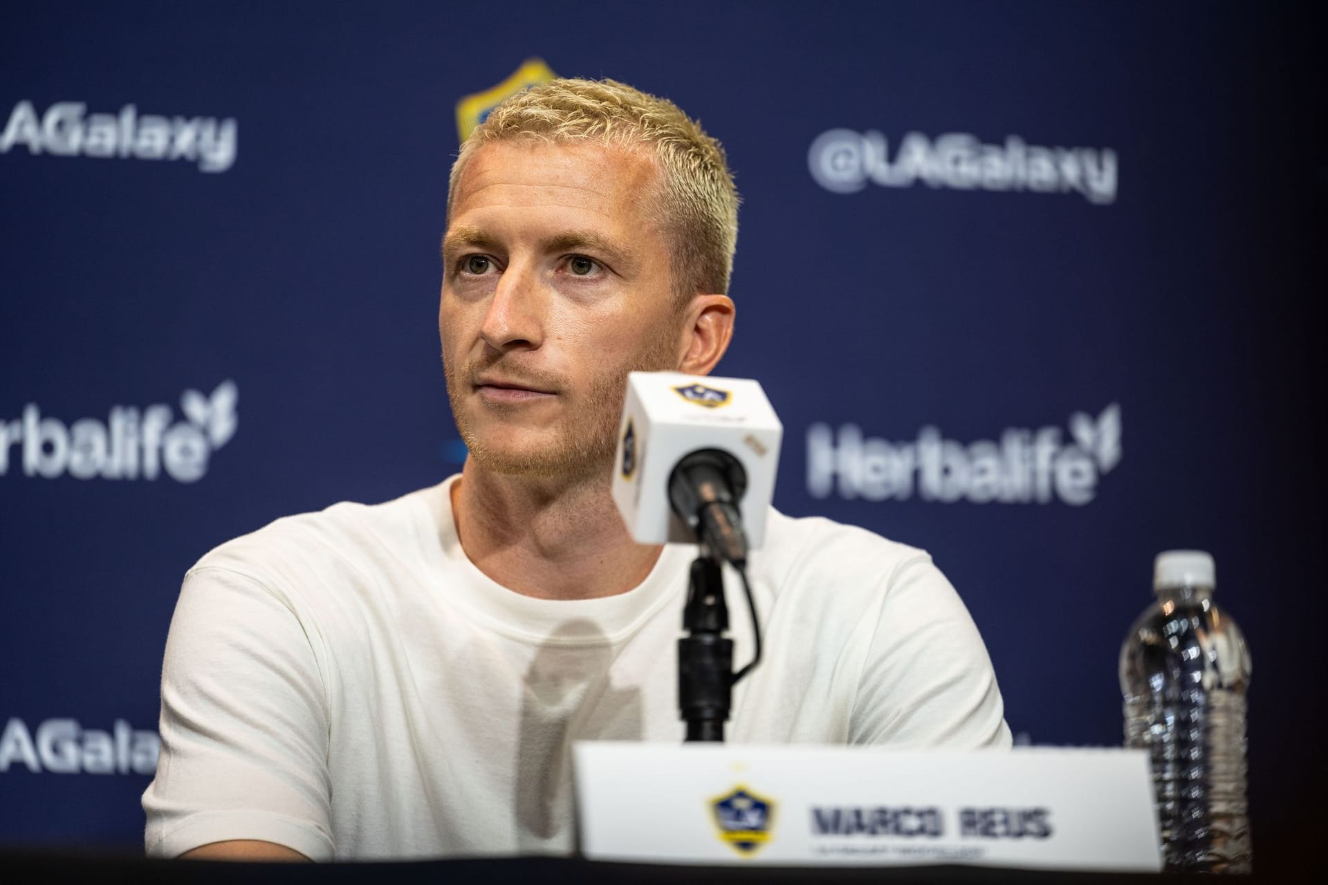 Pressekonferenz Marco Reus in Los Angeles