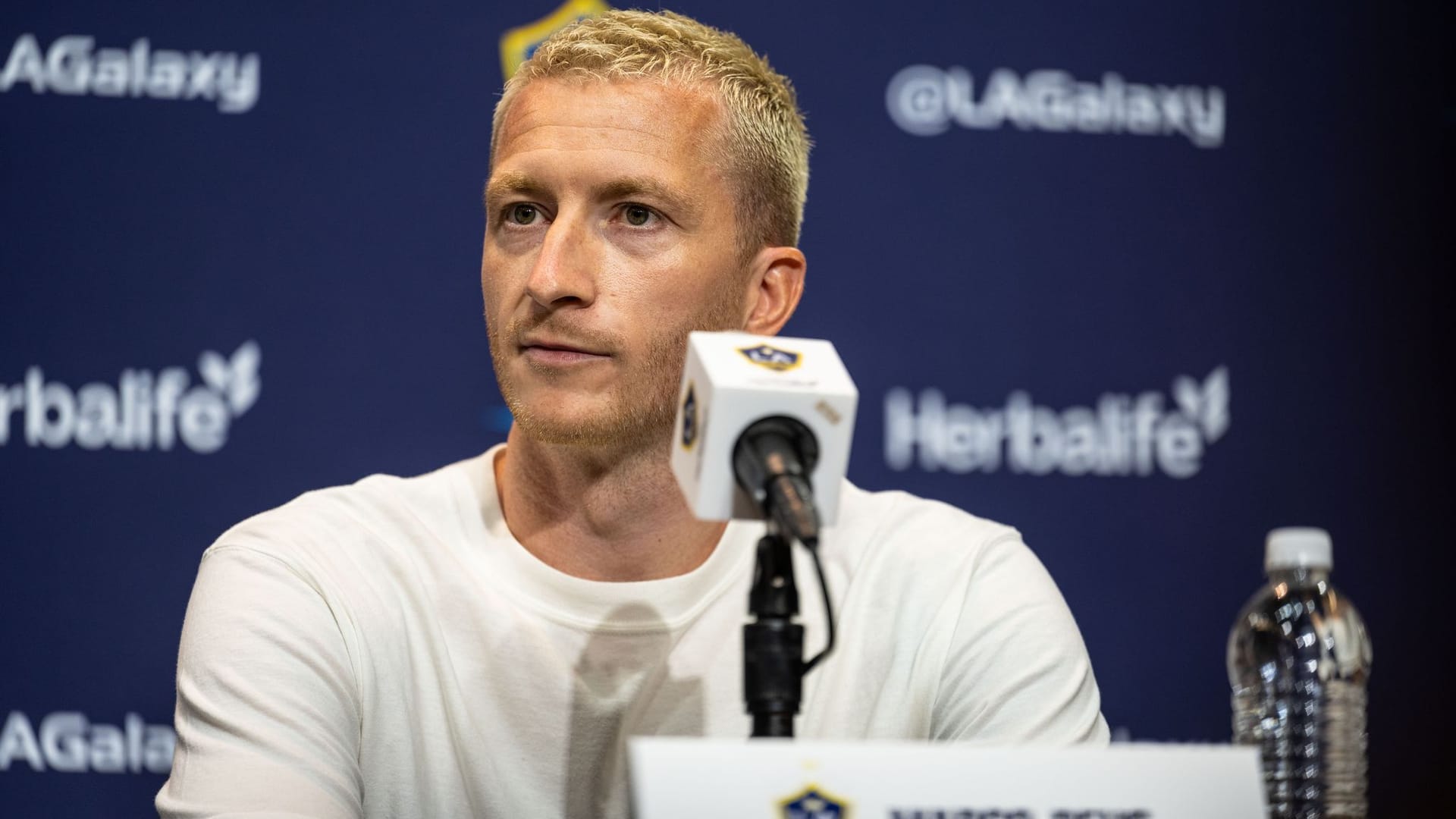 Pressekonferenz Marco Reus in Los Angeles