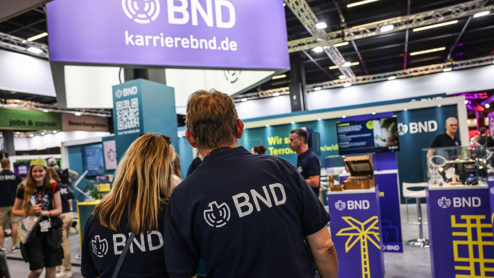 BND-Stand bei Gamescom