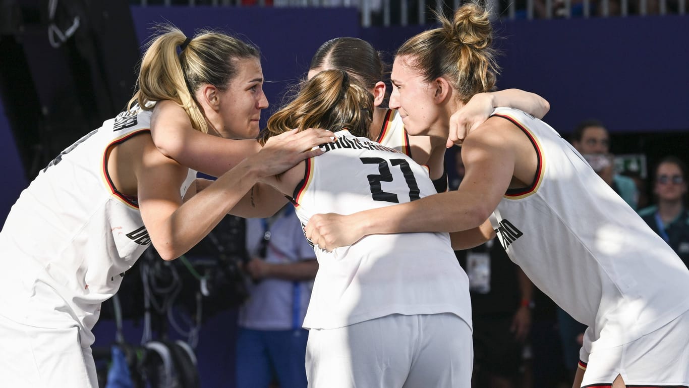 Deutschlands 3x3-Basketballerinnen im Halbfinale gegen Kanada: Den entscheidenden Moment verpassten die Zuschauer im ZDF.