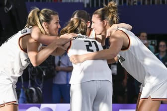 Deutschlands 3x3-Basketballerinnen im Halbfinale gegen Kanada: Den entscheidenden Moment verpassten die Zuschauer im ZDF.