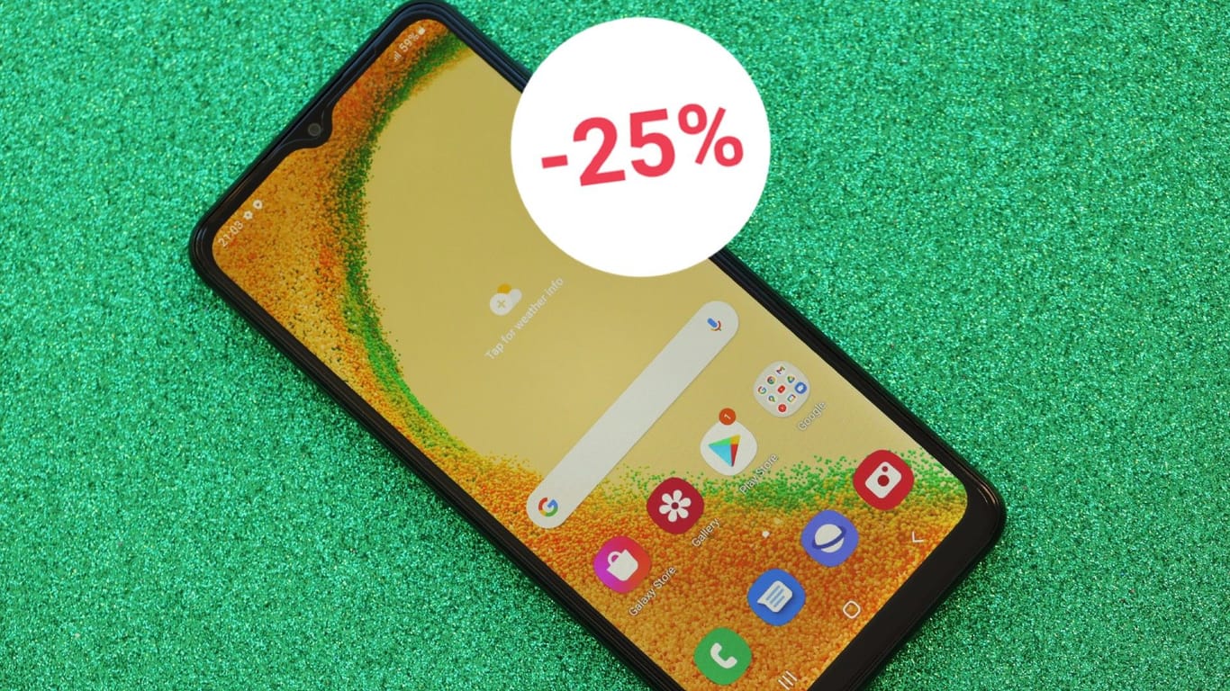 Smartphone-Schnäppchen: Das Samsung Galaxy A05s ist beim Discounter aktuell besonders günstig.