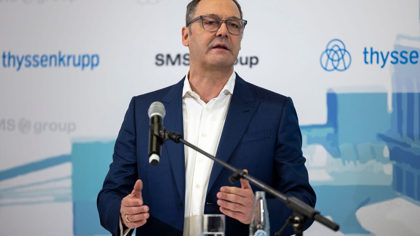 Thyssenkrupp-Stahlchef Bernhard Osburg