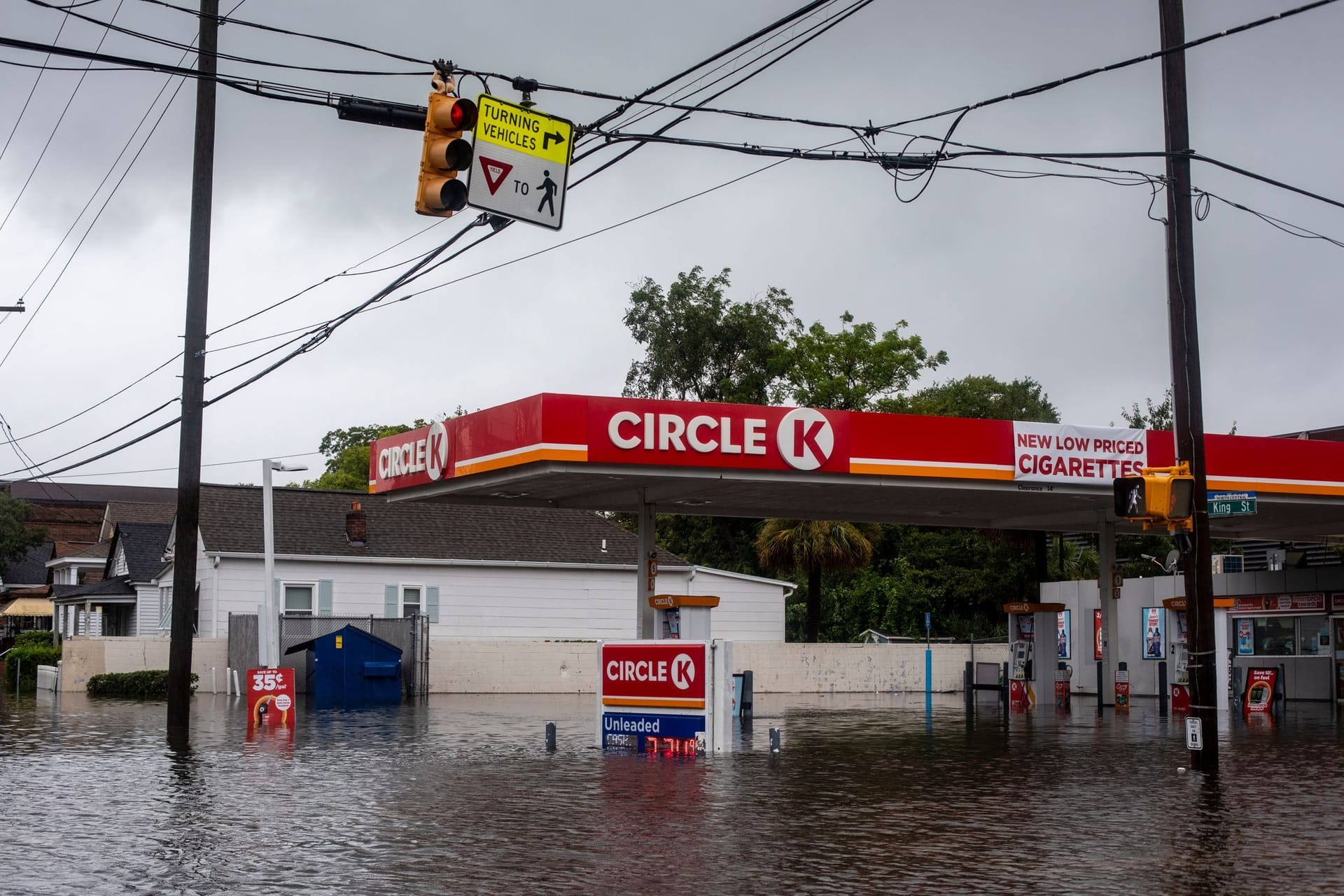 Tropensturm «Debby» in South Carolina