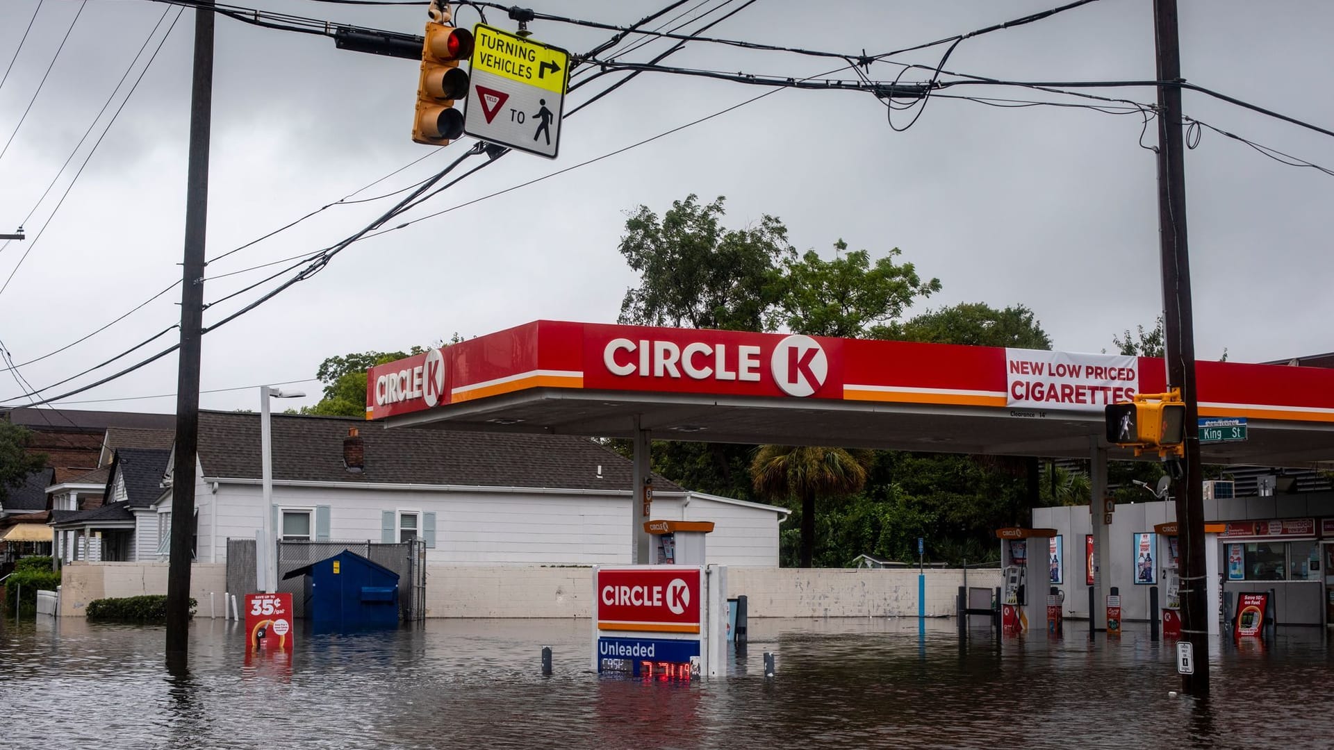 Tropensturm «Debby» in South Carolina