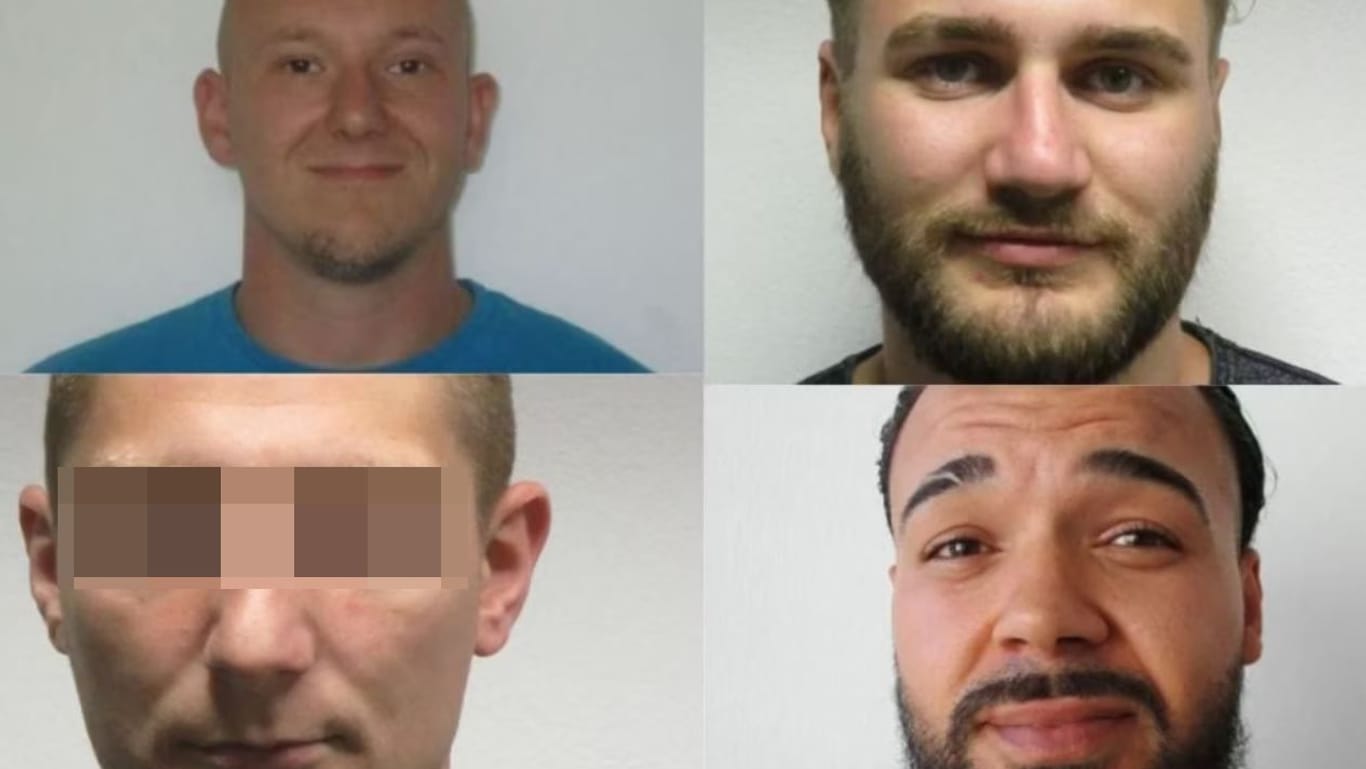 Die vier Flüchtigen aus Niederbayern: Einer der Männer wurde inzwischen gefasst.