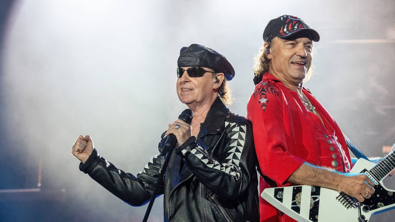 Klaus Meine und Matthias Jabs: Der Sänger und der Gitarrist wollten mit den Scorpions durch Deutschland touren.