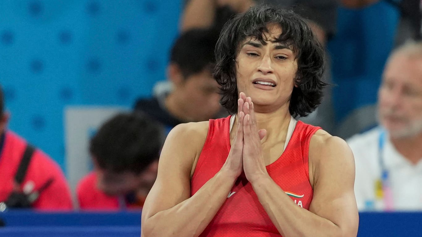 Vinesh Phogat: Die indische Ringerin geht leer aus.