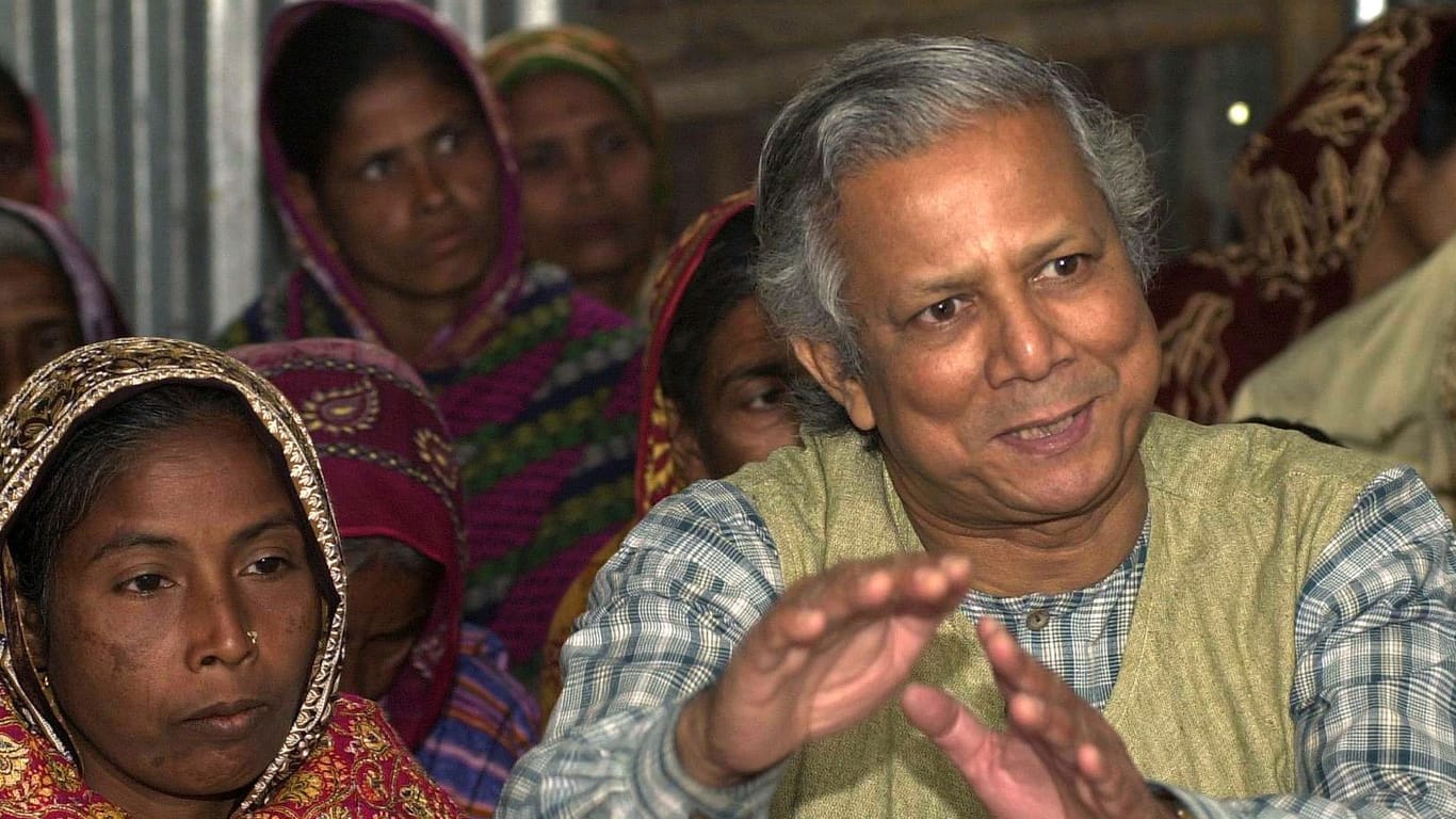 Muhammad Yunus (Archivbild): Demonstranten hatten gefordert, dass er die Übergangsregierung anführt.