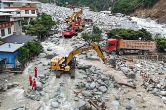 Schlammlawine in China